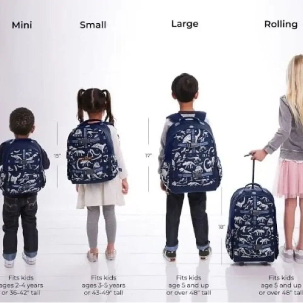 Pottery Barn Kids Sebastian Blue Shark Back Pack Lunch Box Set